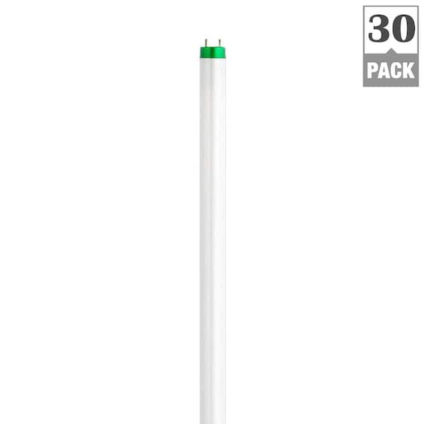 Philips 32-Watt 4 ft. Linear T8 Fluorescent Light Bulb ALTO Soft White (3000K) (30-Pack)