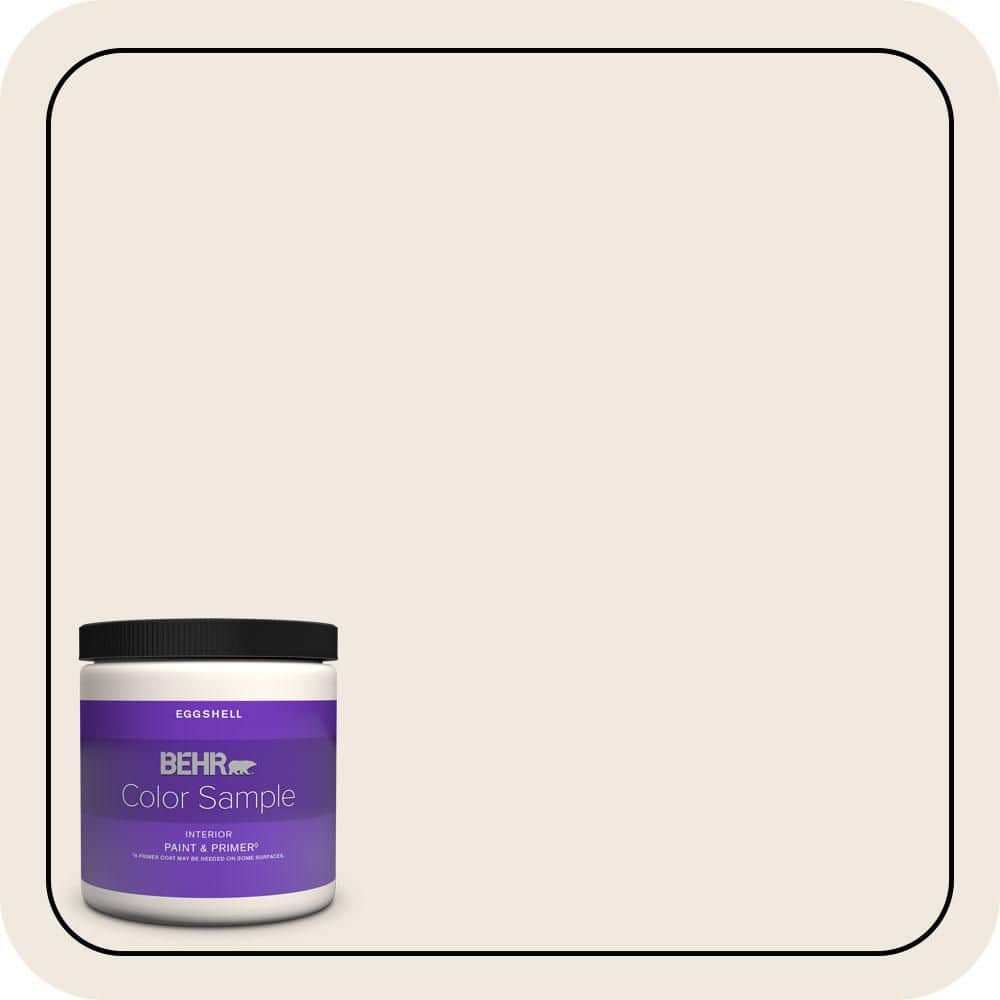 8 oz. #720C-1 White Truffle Eggshell Interior Paint & Primer Color Sample price history on PriceWatchPro