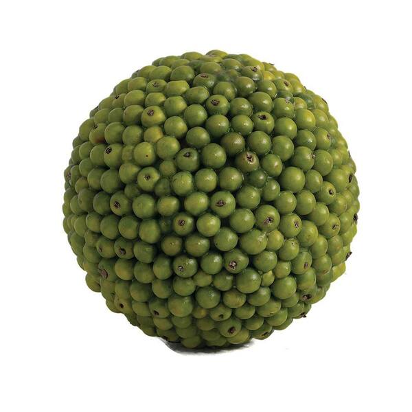 SULLIVANS Artificial 5.5 in. Green Fruit Orb