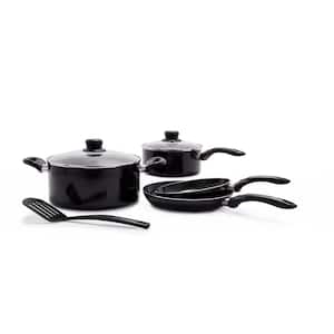 CARAWAY HOME 9-Piece Ceramic Nonstick Cookware Set in Gray CW-CSET-GRY -  The Home Depot