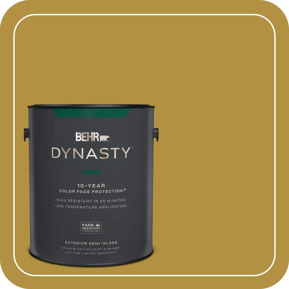 1 gal. #370D-7 Venetian Gold Semi-Gloss Exterior Stain-Blocking Paint & Primer price history on PriceWatchPro