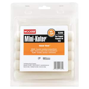 Wooster 4 in. Mini-Koter High-Capacity Yarn Roller (2-Pack) 00R2110040 -  The Home Depot