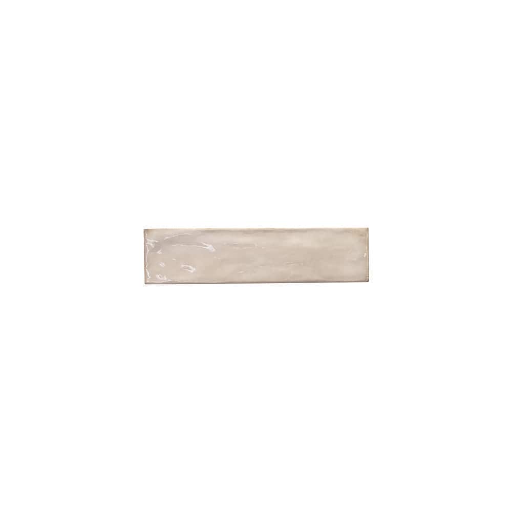 Take Home Sample-Rustico Cream 3 in. x 6 in. Glossy Ceramic Rectangular Wall Tile Sample price history on PriceWatchPro