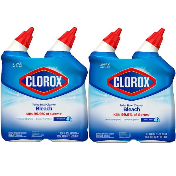 Clorox Bathroom Cleaning Supplies with Grout Cleaner, Toilet Bowl Cleaner,  & Drain Cleaner