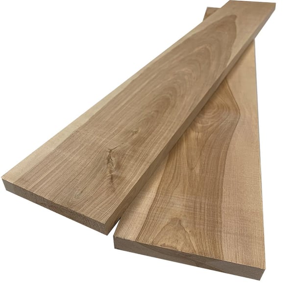 Swaner Hardwood 1 in. x 6 in. x 6 ft. Birch S4S Board (2-Pack)