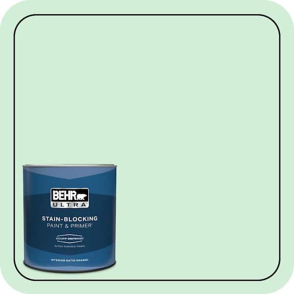 BEHR ULTRA 1 qt. #P400-2 End of The Rainbow Extra Durable Satin Enamel Interior Paint & Primer