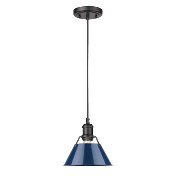 Orwell 1-Light Matte Black Standard Pendant