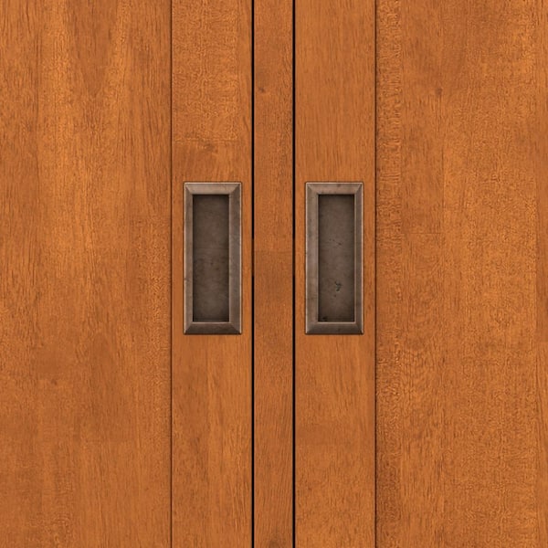 Simpli Home Draper Solid Hardwood 36 in. Wide Mid Century Modern