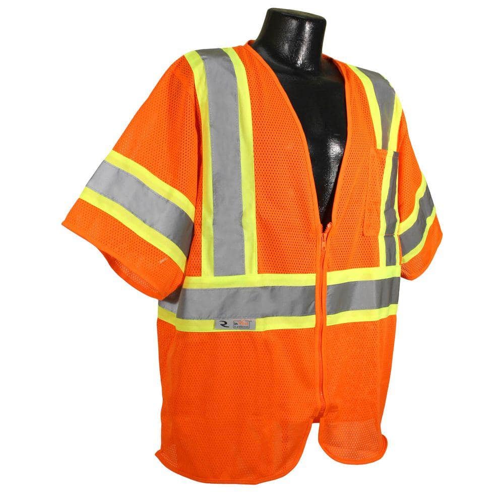 CL 3 with Contrast Orange 4X Safety Vest price history on PriceWatchPro