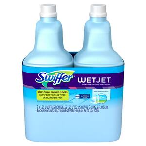 WetJet 42 oz. Open Window Fresh Scent Multi-Purpose Floor Cleaner Refill (2-Count, 3-Pack)