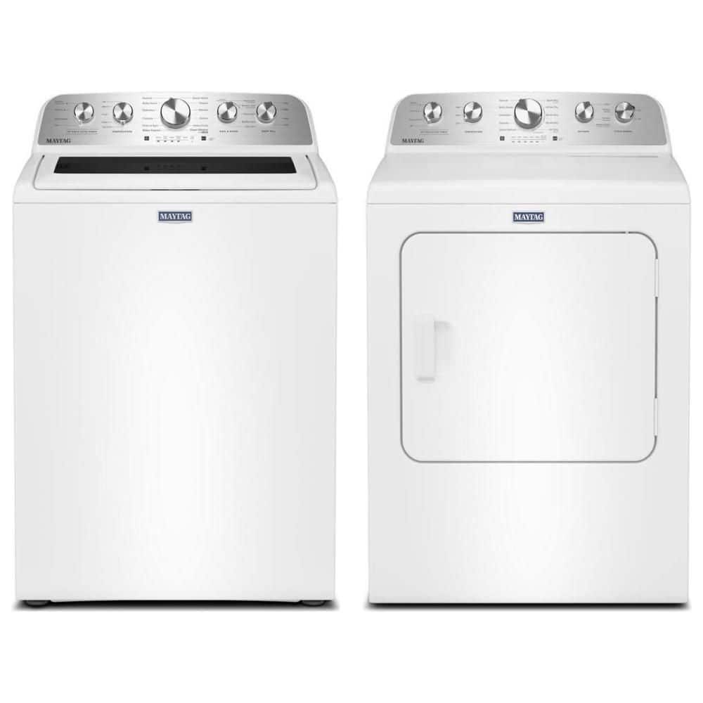 Maytag 4.7 cu. ft. Top Load Washer and 7.0 cu. ft. Dryer with Pet