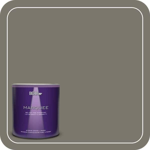 BEHR MARQUEE 1 qt. #ECC-46-2 Eagle Ridge Eggshell Enamel Interior Paint & Primer