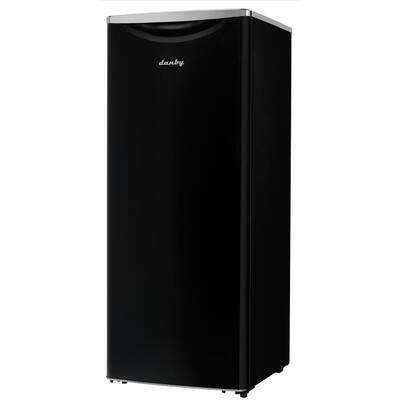 11 cu. ft. Freezerless Refrigerator in Black, Counter Depth