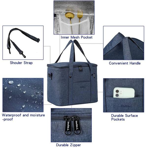 Erewhon 保冷バッグ Insulated Bag Erewhon Blue Insulated Bag Delivery Near Me | Order Online