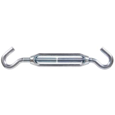 Everbilt 1/2 in. x 4 in. Zinc Plated Screw Hook 80302 - The Home Depot