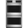 Cafe 30 in. Smart Double Electric Wall Oven with Convection Self ...