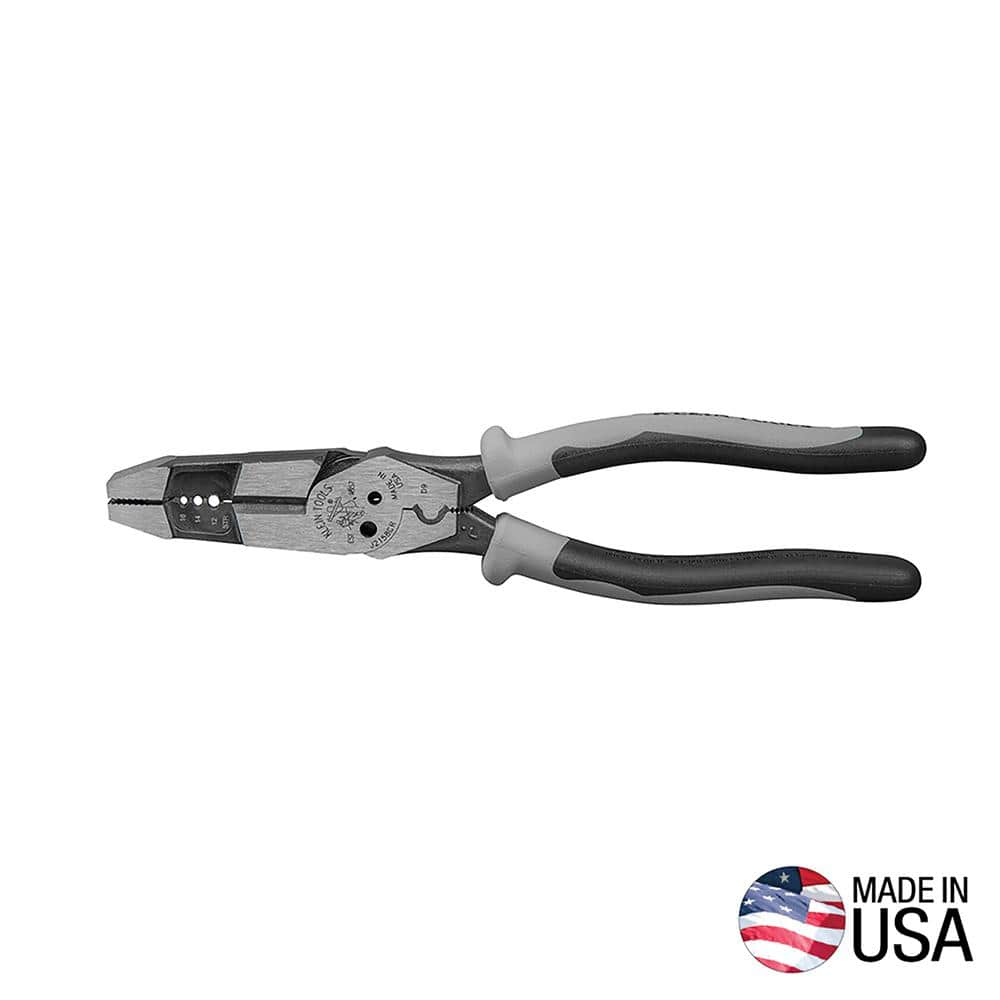 Klein Tools 8 in. Hybrid Pliers with Crimper