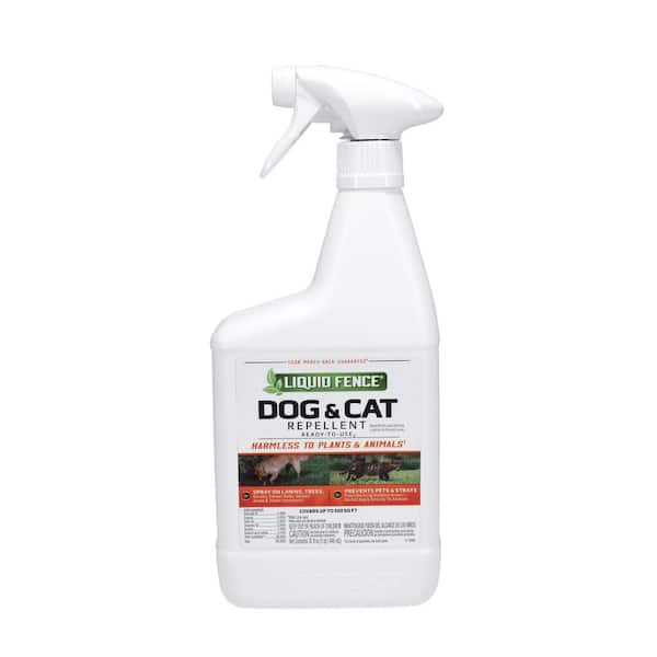 Liquid Fence Animal Repellent Spray For Cats and Dogs 32 oz