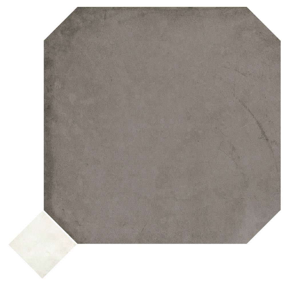 Laverton Octagon Grafito with Taco Nieve 8 in. x 8 in. Porcelain Floor and Wall Take Home Tile Sample price history on PriceWatchPro