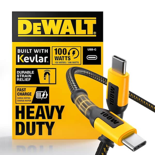 100-Watt Type C to Type C Cable, 4 ft.