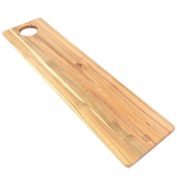 MARTHA STEWART 31.5 in. Acacia Wood Serving Board