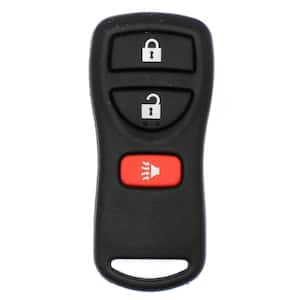Car Remote Replacement Case - Nissan 3 Button Black Shell Only No Electronics