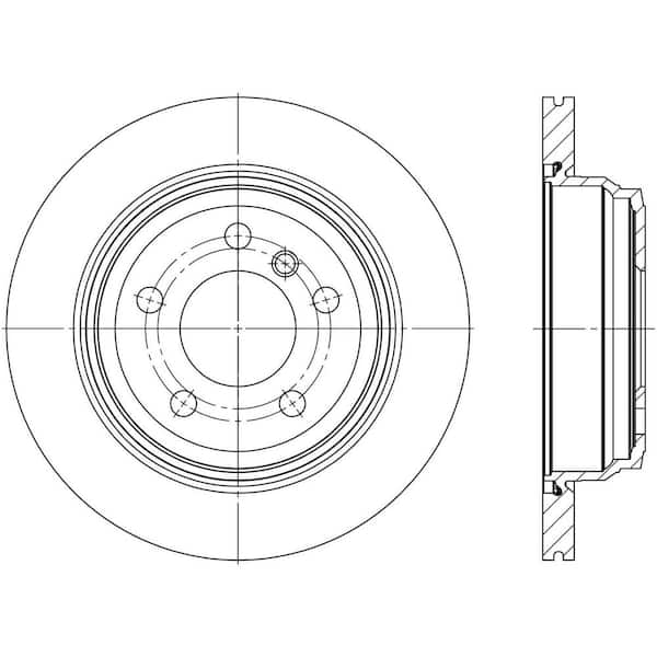 Centric Parts Disc Brake Rotor