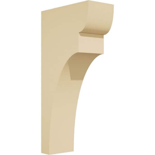 Ekena Millwork Yorktown 3 1/2 in. x 16 in. x 8 in. Polyurethane Corbel