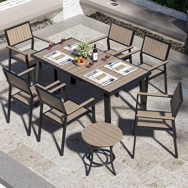 Black Outdoor Dining Table for 6: Stylish, Durable & Affordable Choices 2 Black Outdoor Dining Table for 6: Stylish, Durable & Affordable Choices