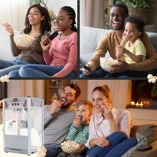 Superior Popcorn Company Commercial 16 oz. Majestic Silver