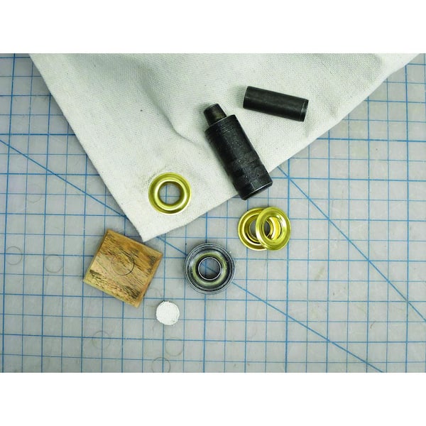 89929 28 Pc 38quot Grommet Kit and Tools Brass 