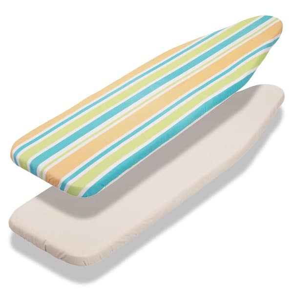 Honey-Can-Do Superior Stripes Reversible Ironing Board Cover with Pad