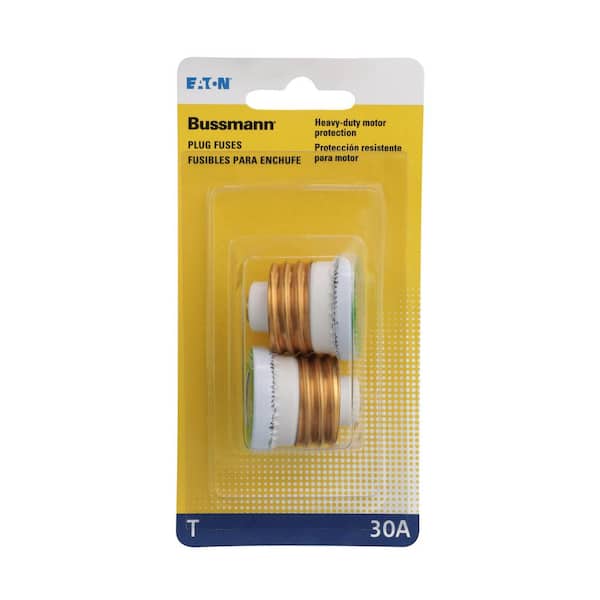 T Series 30 Amp Plug Fuses (2-Pack)