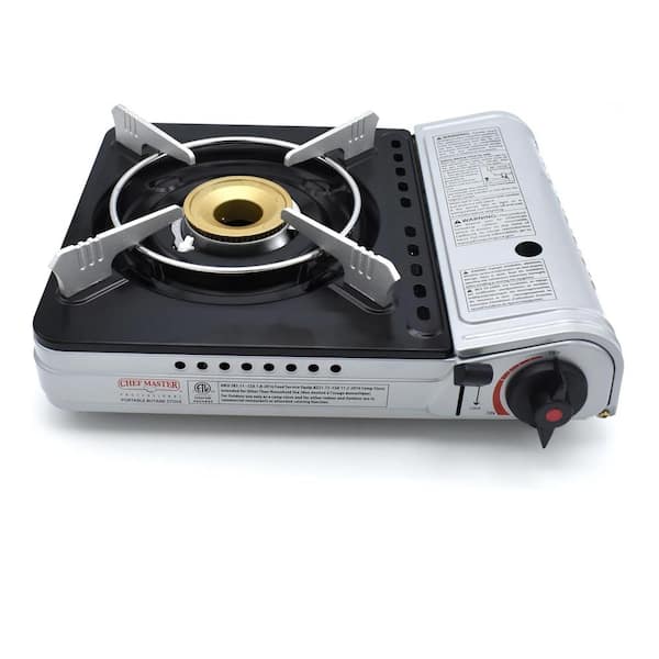 Aoibox 12 In. 1-Burner Burner Grate Gas Cooktop in Stainless Steel