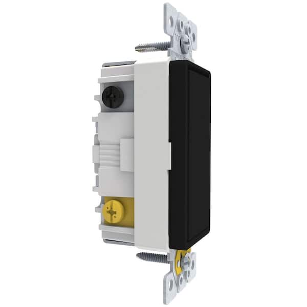 Square D X Series 15 Amp 4-Way Rocker Switch Back Wire Light