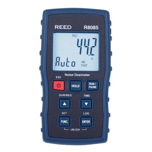 Reed Instruments Personal Noise Dosimeter R8085 - The Home Depot