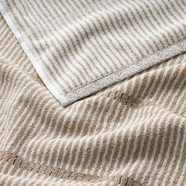 Company Cotton Narrow Stripe Reversible Cotton Bath Towel