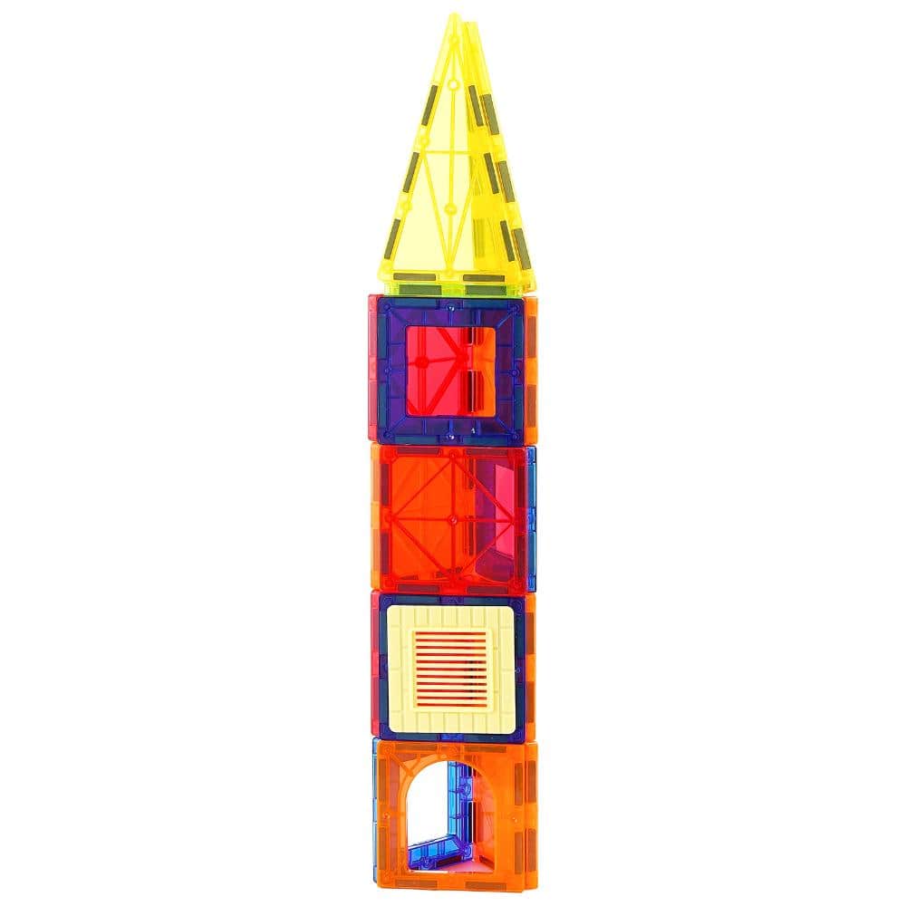 55 PCS Magnetic Tiles Magnetic Building Toy for Kids 3D Set