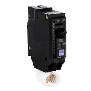 GE  Q-Line  20 amps Standard  Single Pole  Circuit Breaker 