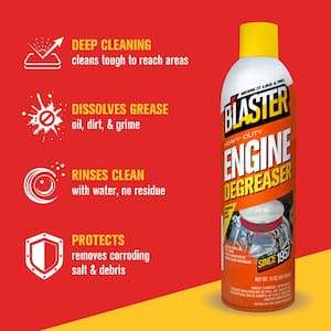 15 oz. Heavy-Duty Engine Degreaser and Cleaner Spray (Pack of 2)