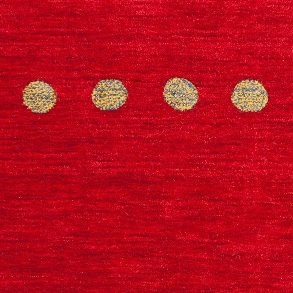 Reversible Hand-Knotted Woolen Delight Rug, Red, 4' x 6'