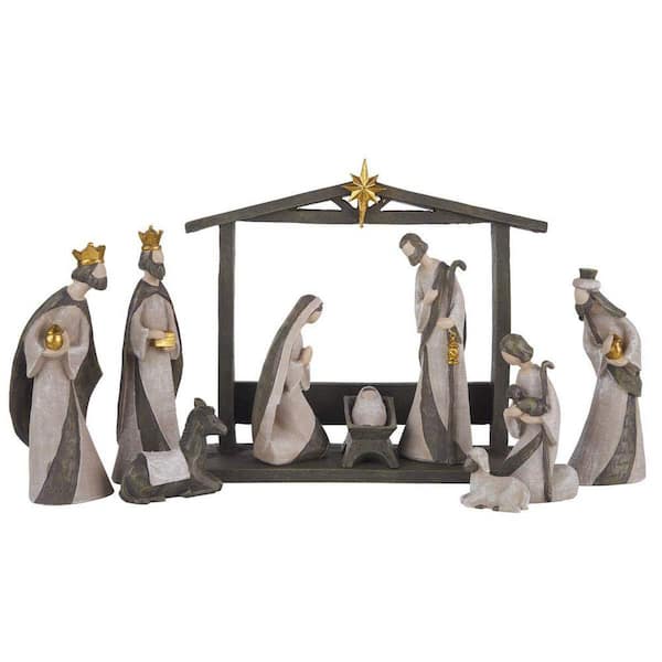 10.5 in. Resin Christmas Nativity Sets