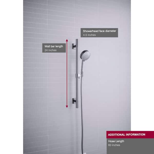 KOHLER Awaken 4-Spray Multifunction Deluxe Wall Bar Shower Kit