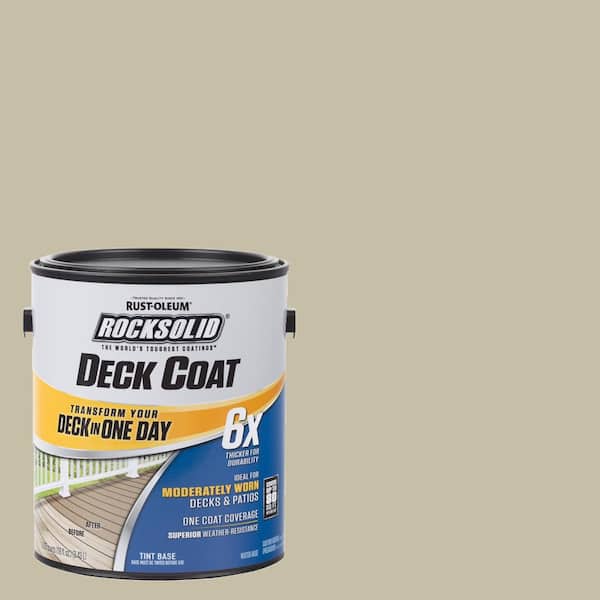 1 gal. Beach Exterior 6X Deck Coat
