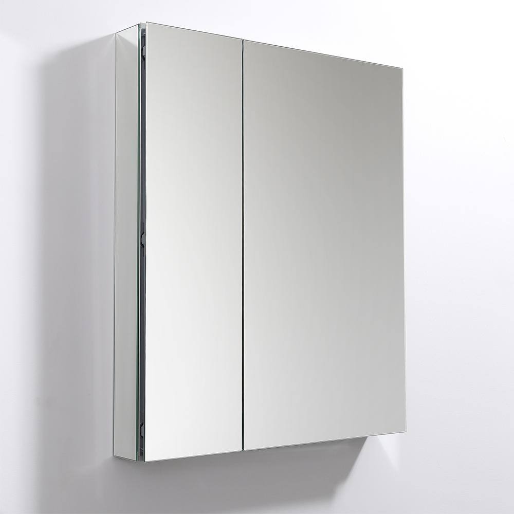 Fresca 36" Frameless Rectangular Bathroom Medicine Cabinet with Mirrors