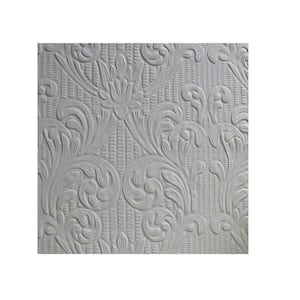 Charles Paintable Supaglypta Vinyl Strippable Wallpaper (Covers 56.4 sq. ft.)