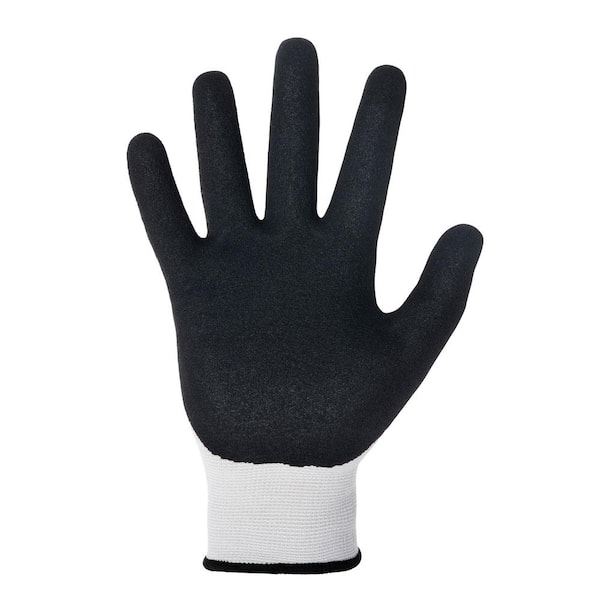 24pcs (12 Pairs) One Size Fit Most Comfortable Work Gloves, Black & White  Half Finger Thin Gloves For Hand Protection, Suitable For Gardening,  Handling Cargo, Etc.