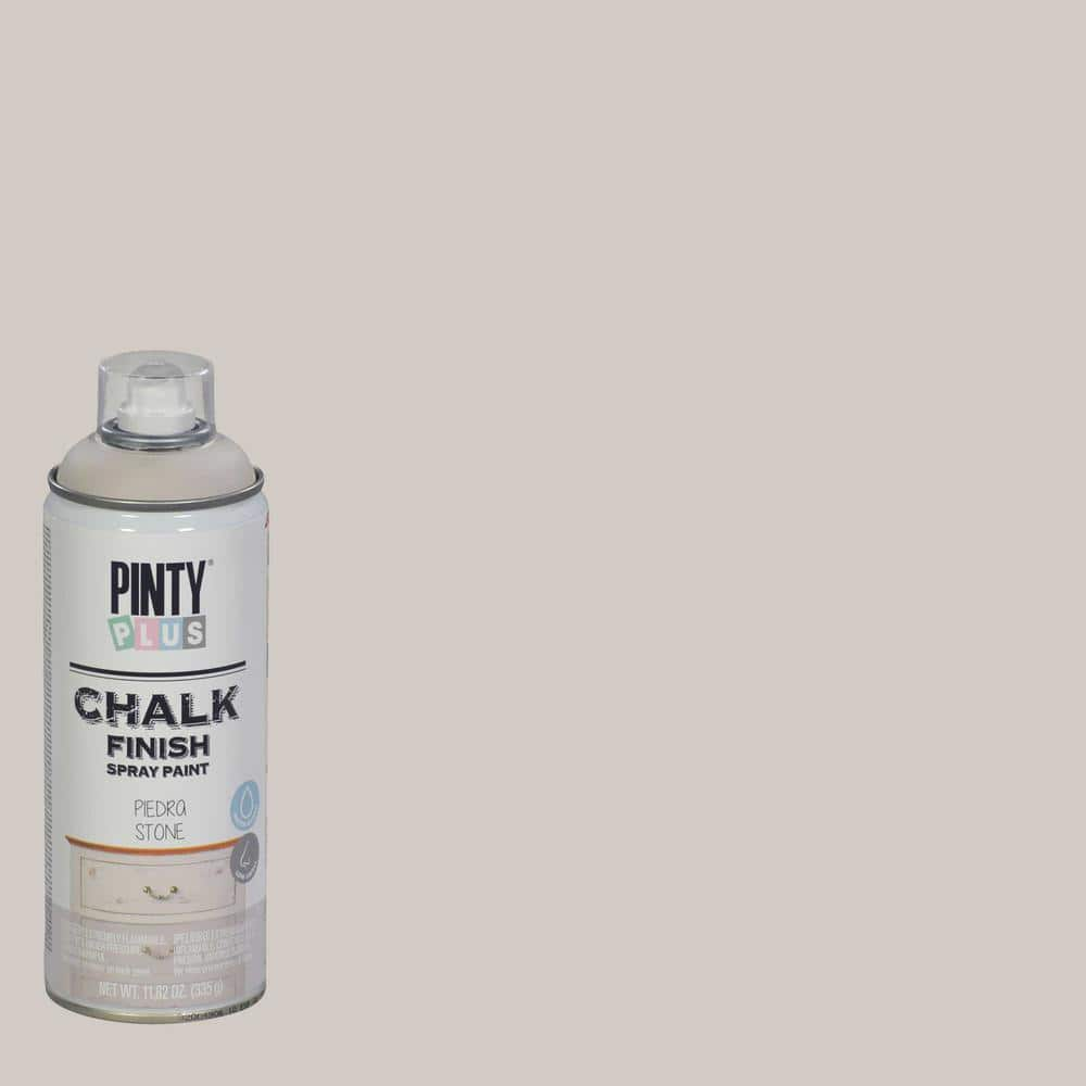 11.82 oz. Stone Chalk Finish Spray Paint -  PINTY PLUS, NOV 791