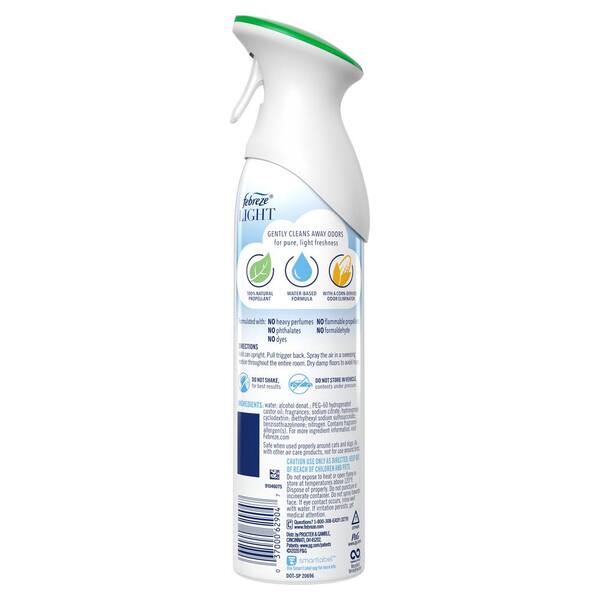 Febreze Air Light 8 8 Oz Bamboo Scent Air Freshener Spray 003700062904 The Home Depot Febreze Air Light 8 8 Oz Bamboo Scent Air Freshener Spray 003700062904 The Home Depot