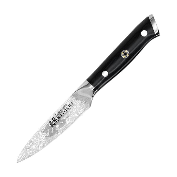 Cuisine::pro KIYOSHI 3.5 in. Steel Full Tang Paring Knife